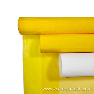 White yellow 32T nylon mesh